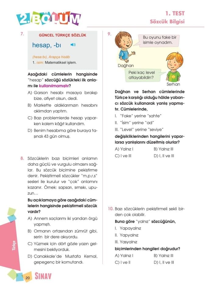 Sınav Yayınları Sınav Kalitesinde 4. Sınıf Tüm Dersler Soru Bankası