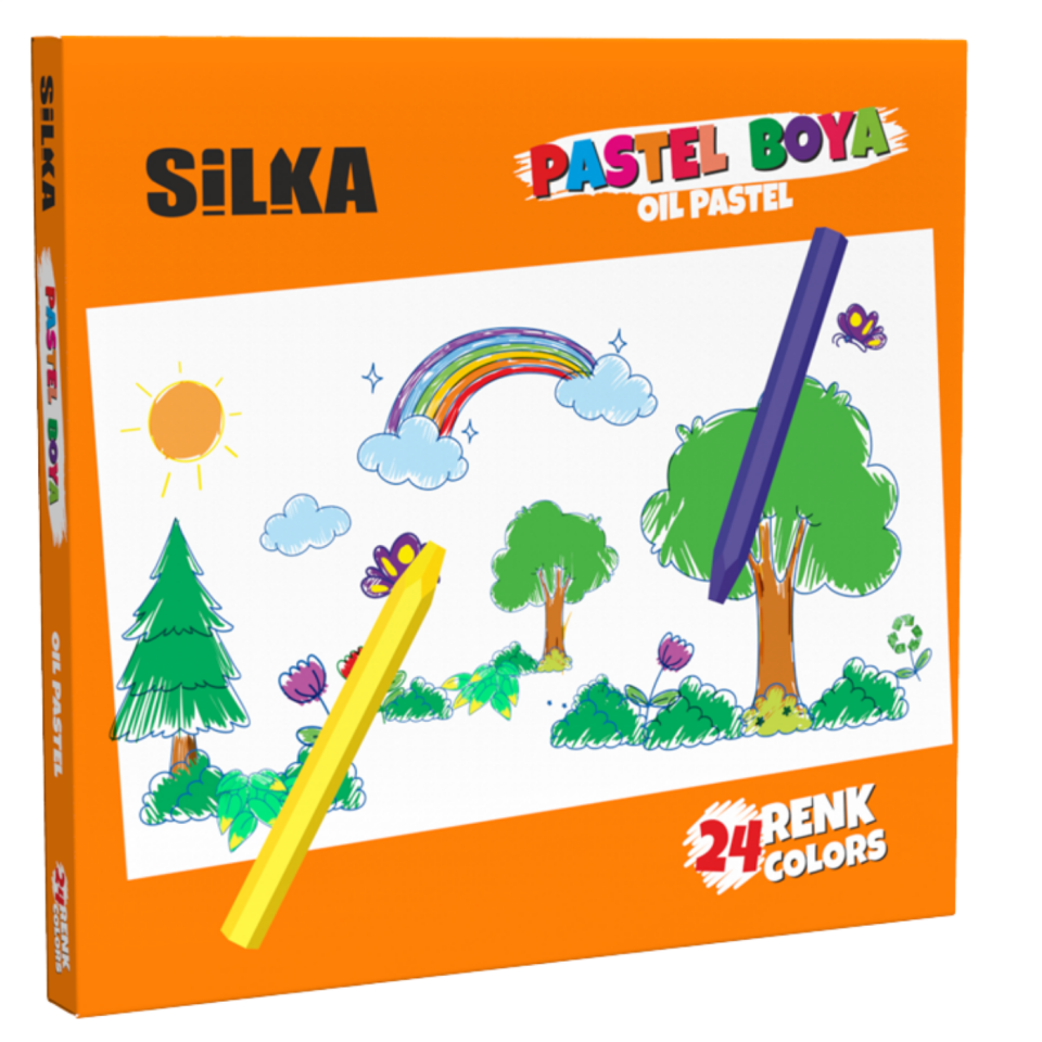 Silka 1105 Pastel Boya 24'lü