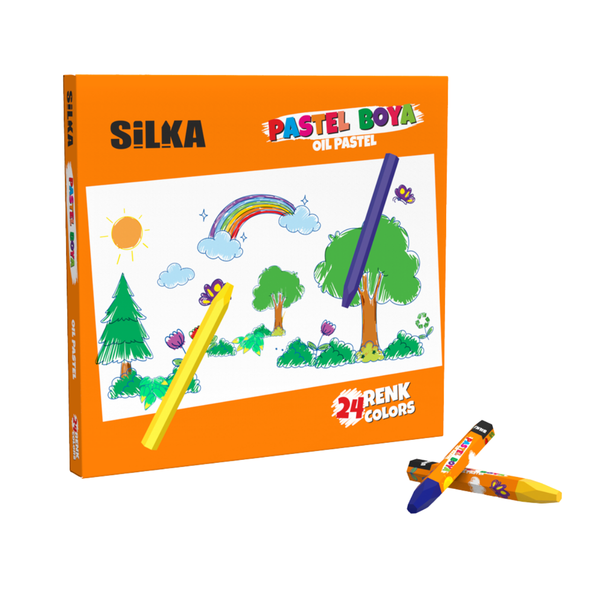 Art.1105 Silka 24 Lü Pastel Boya