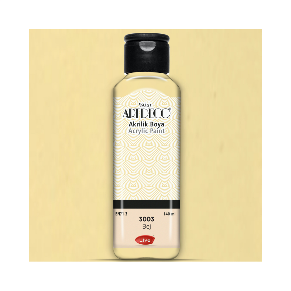 Artdeco 070R-3003 Akrilik Boya 140 ml Bej