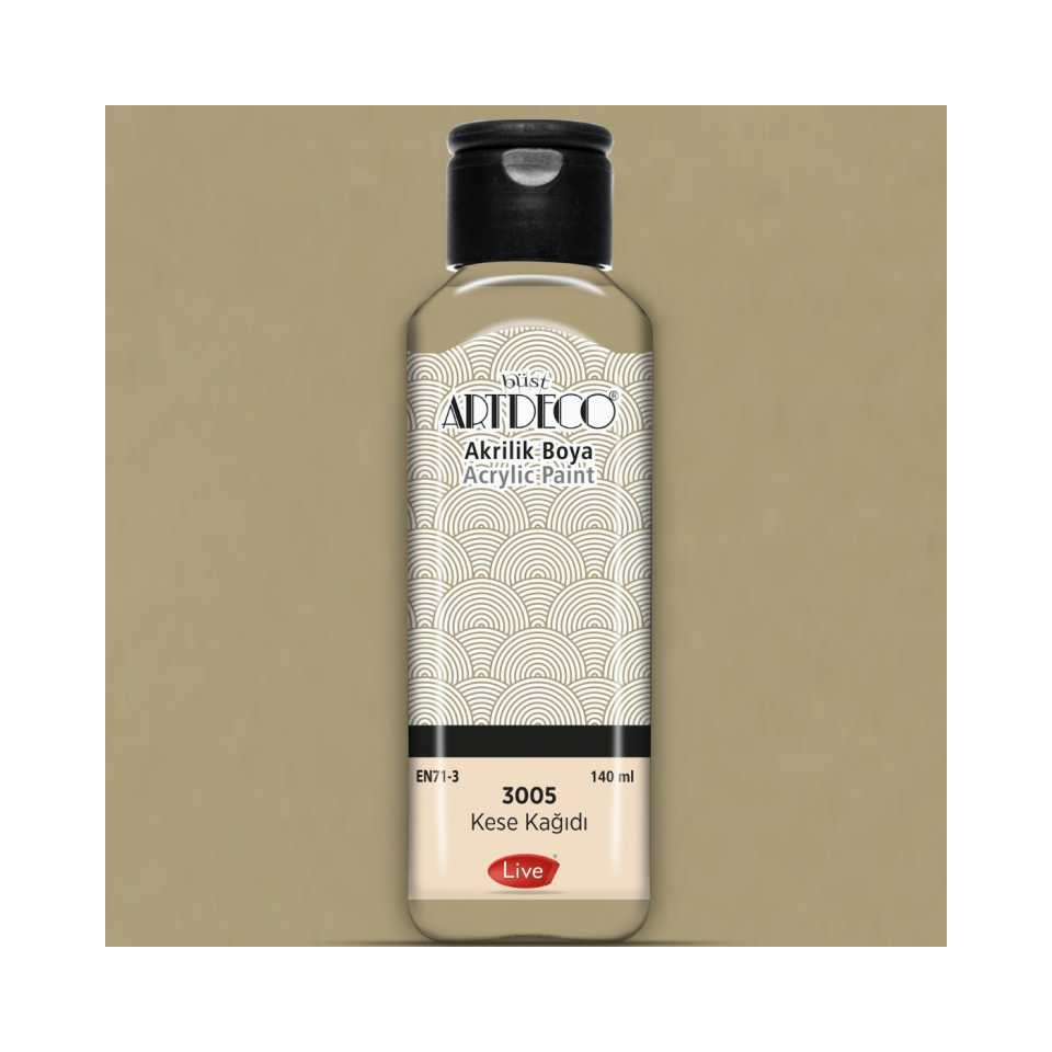 Artdeco 070R-3005 Akrilik Boya 140 ml Kese Kağıdı