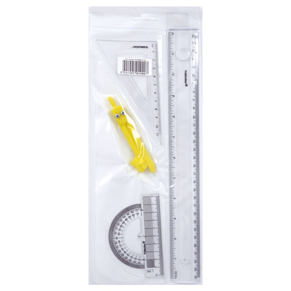 Yıldızlar Çizim Takımı Cetvelli  KOD:019