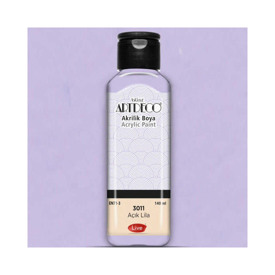 Artdeco 070R-3011 Akrilik Boya 140 ml Açık Lila