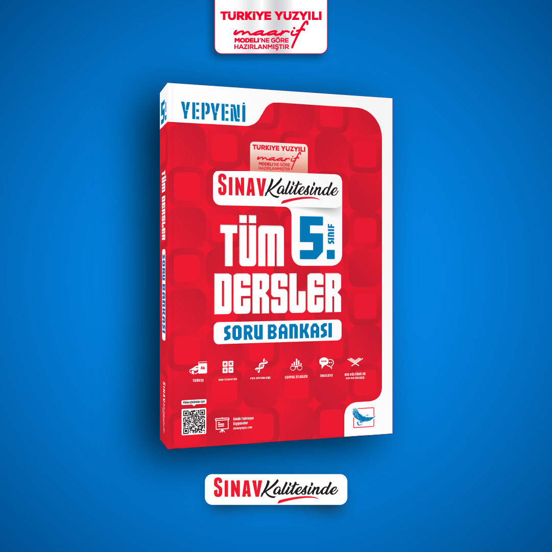 Sınav Yayınları Sınav Kalitesinde 5. Sınıf Tüm Dersler Soru Bankası