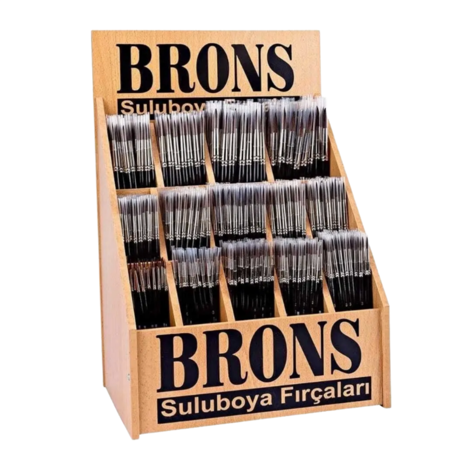 Bronz Suluboya Fırçası No.0