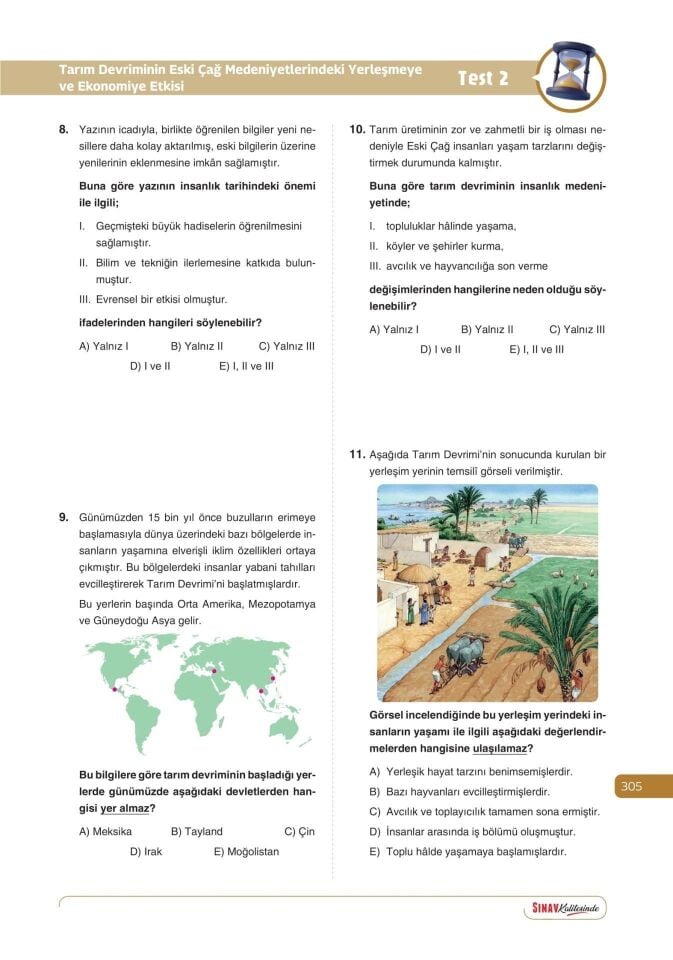 Sınav Yayınları Sınav Kalitesinde 9. Sınıf Tüm Dersler Soru Bankası