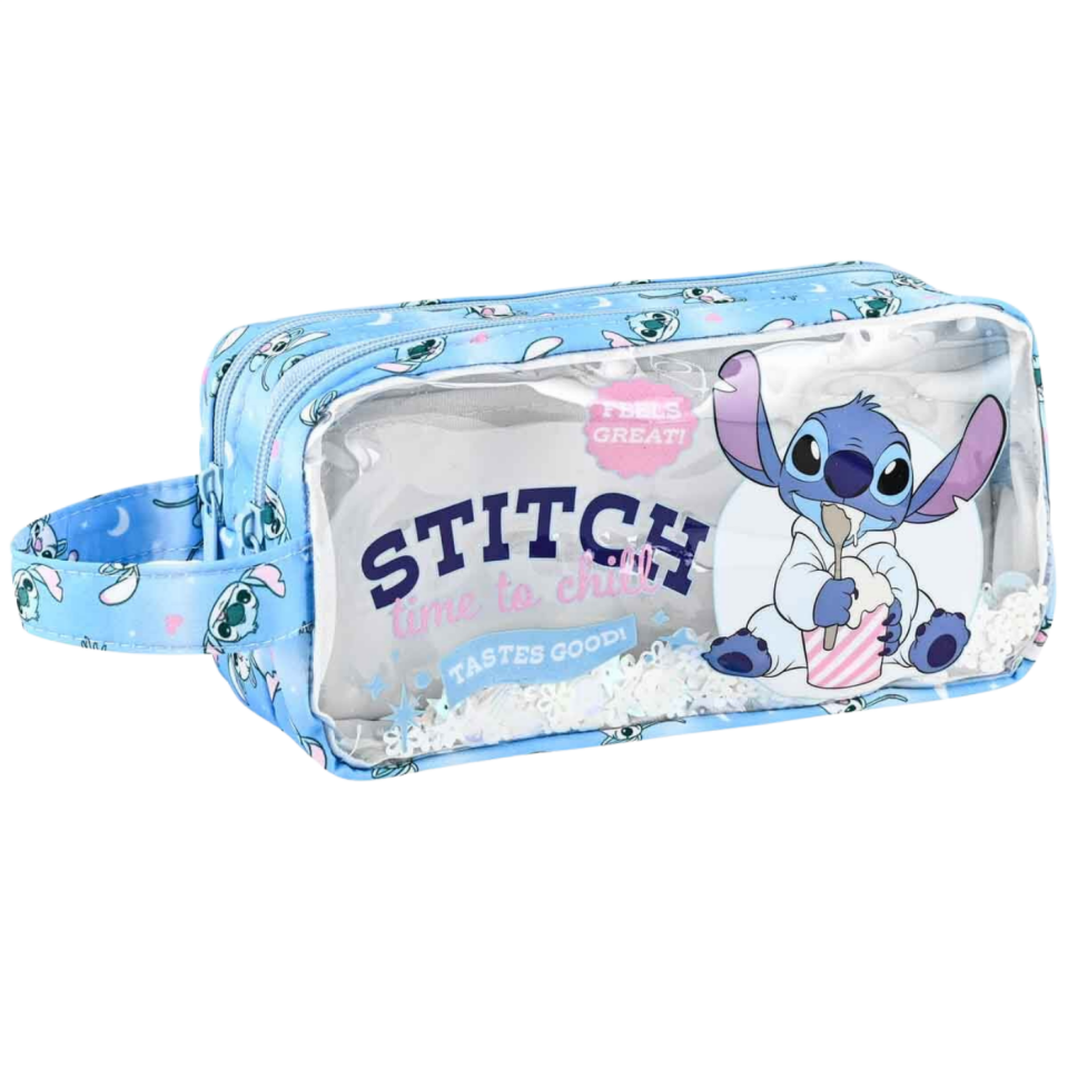 Stitch Desenli Mavi Kalem Kutusu OTTO.49319