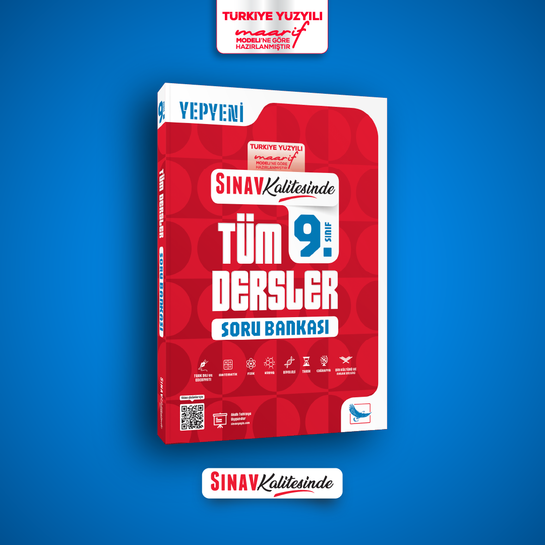Sınav Yayınları Sınav Kalitesinde 9. Sınıf Tüm Dersler Soru Bankası