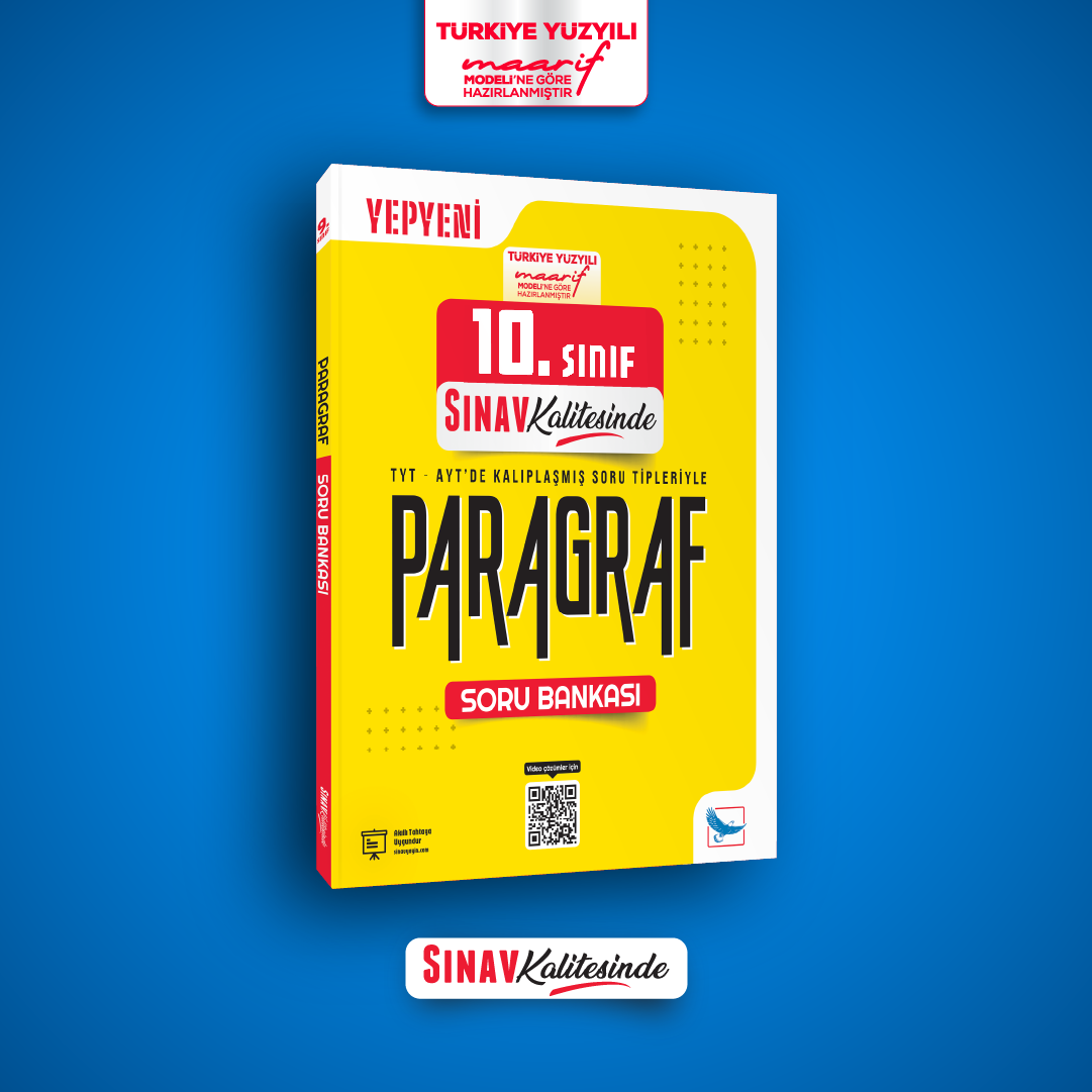 Sınav Yayınları Sınav Kalitesinde 10. Sınıf Paragraf Soru Bankası