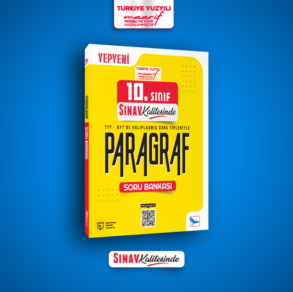 Sınav Yayınları Sınav Kalitesinde 10. Sınıf Paragraf Soru Bankası