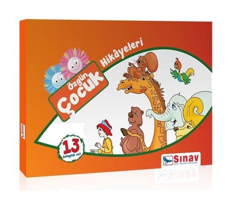 Sınav Yayınları Okul Öncesi Özgün Çocuk Hikayeleri 13 Kitaplık Set