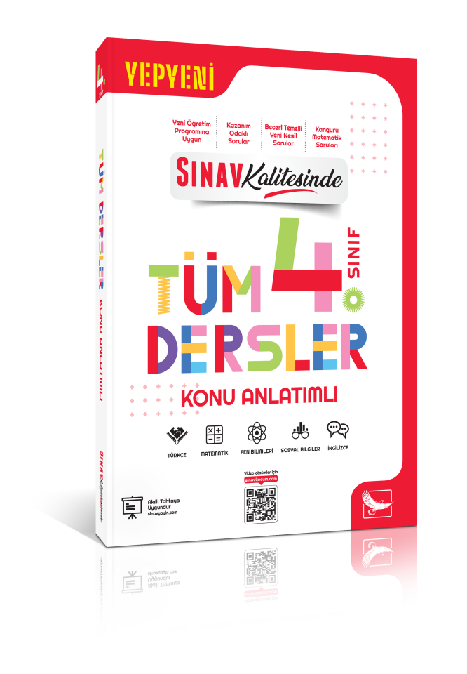 Sınav Yayınları Sınav Kalitesinde 4. Sınıf Tüm Dersler Konu Anlatımlı