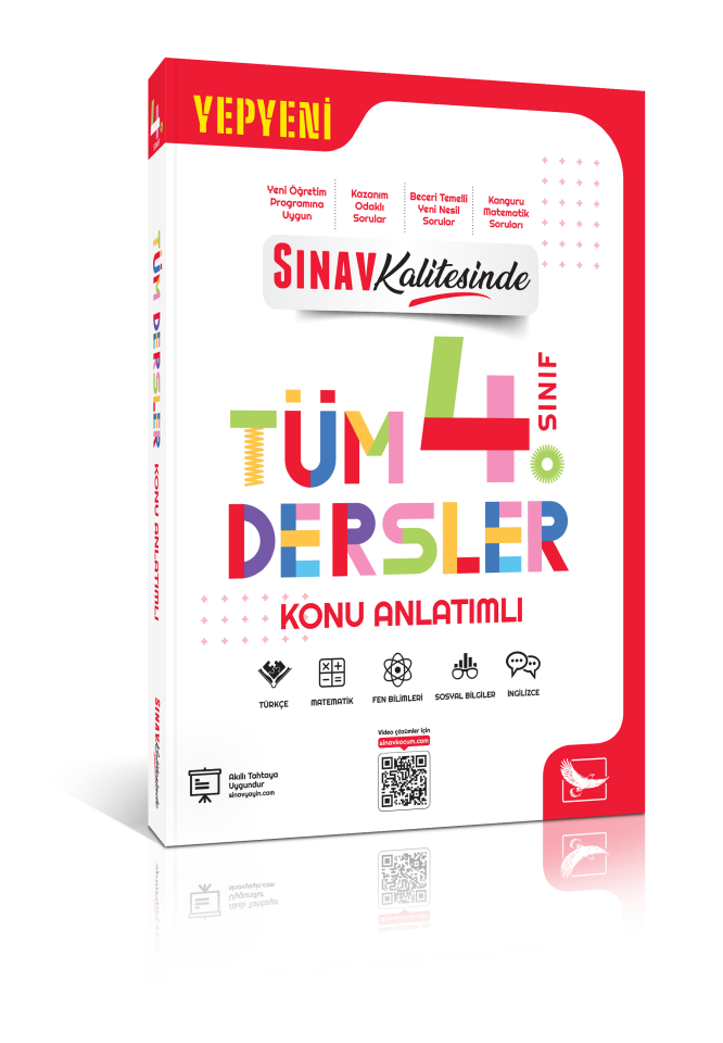 Sınav Yayınları Sınav Kalitesinde 4. Sınıf Tüm Dersler Konu Anlatımlı