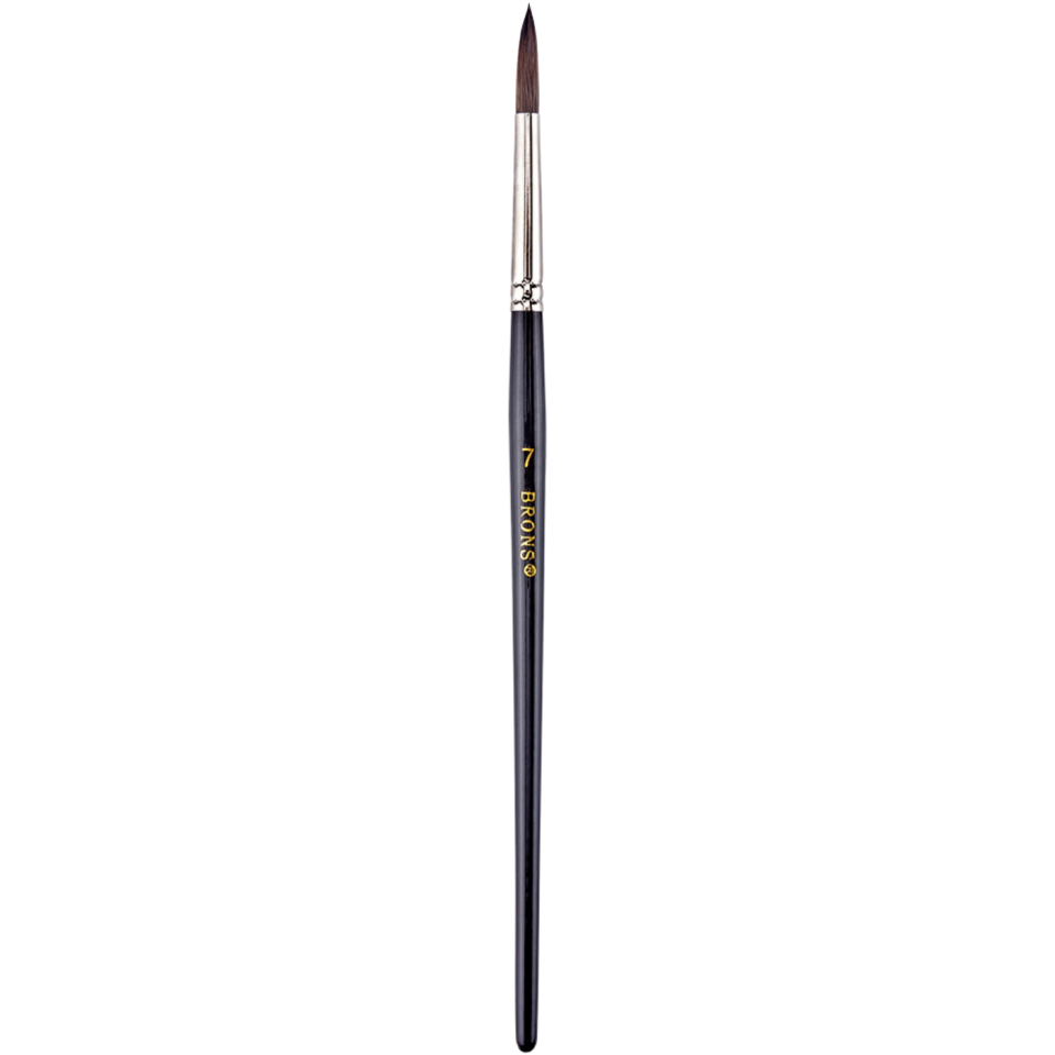 Bronz Suluboya Fırçası No.7