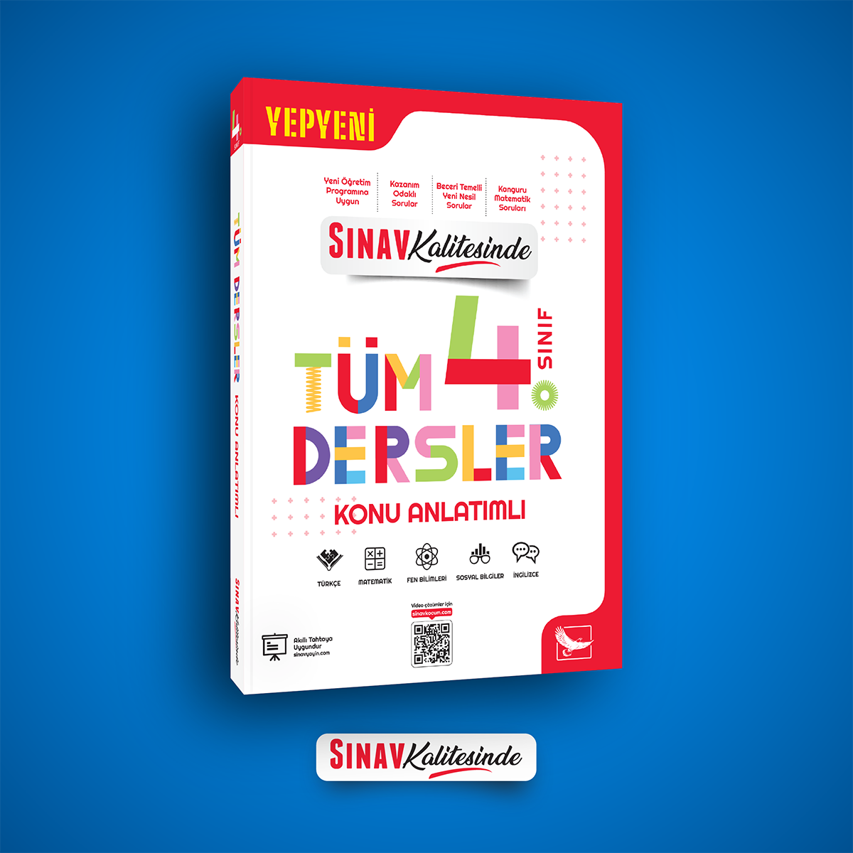 Sınav Yayınları Sınav Kalitesinde 4. Sınıf Tüm Dersler Konu Anlatımlı