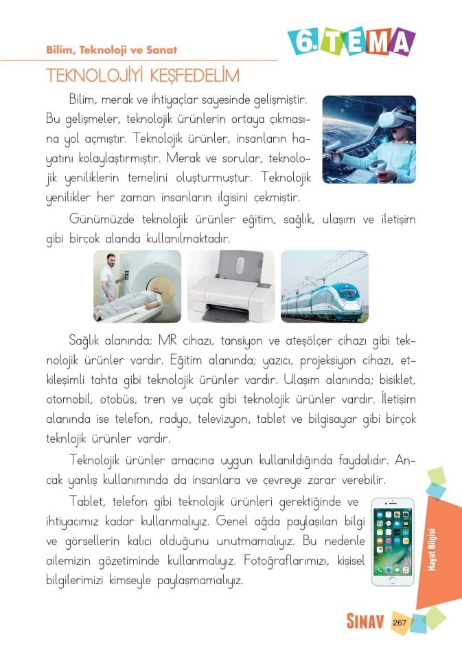 Sınav Yayınları Sınav Kalitesinde 1. Sınıf Tüm Dersler Konu Anlatımlı