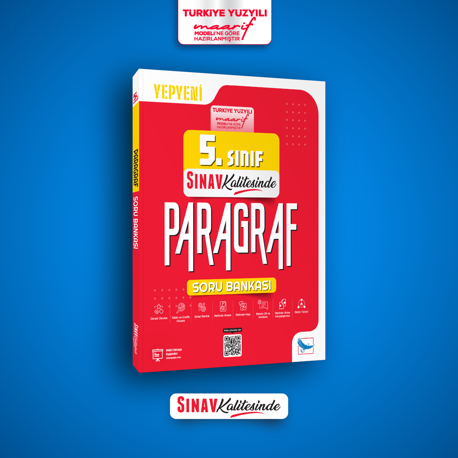 Sınav Yayınları Sınav Kalitesinde 5. Sınıf Paragraf Soru Bankası