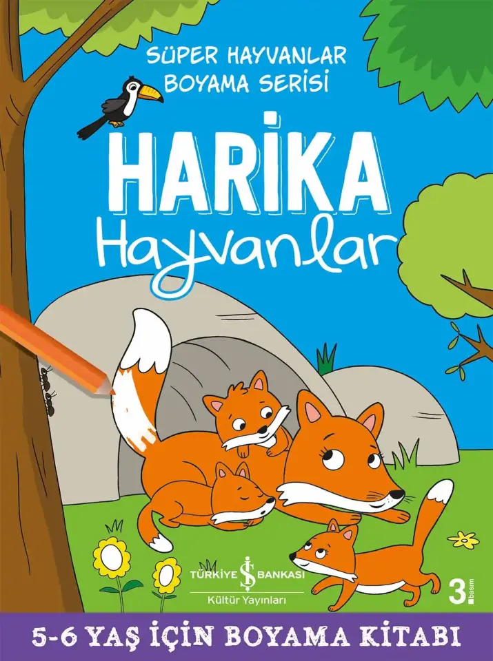 Harika Hayvanlar – Süper Hayvanlar Boyama Serisi