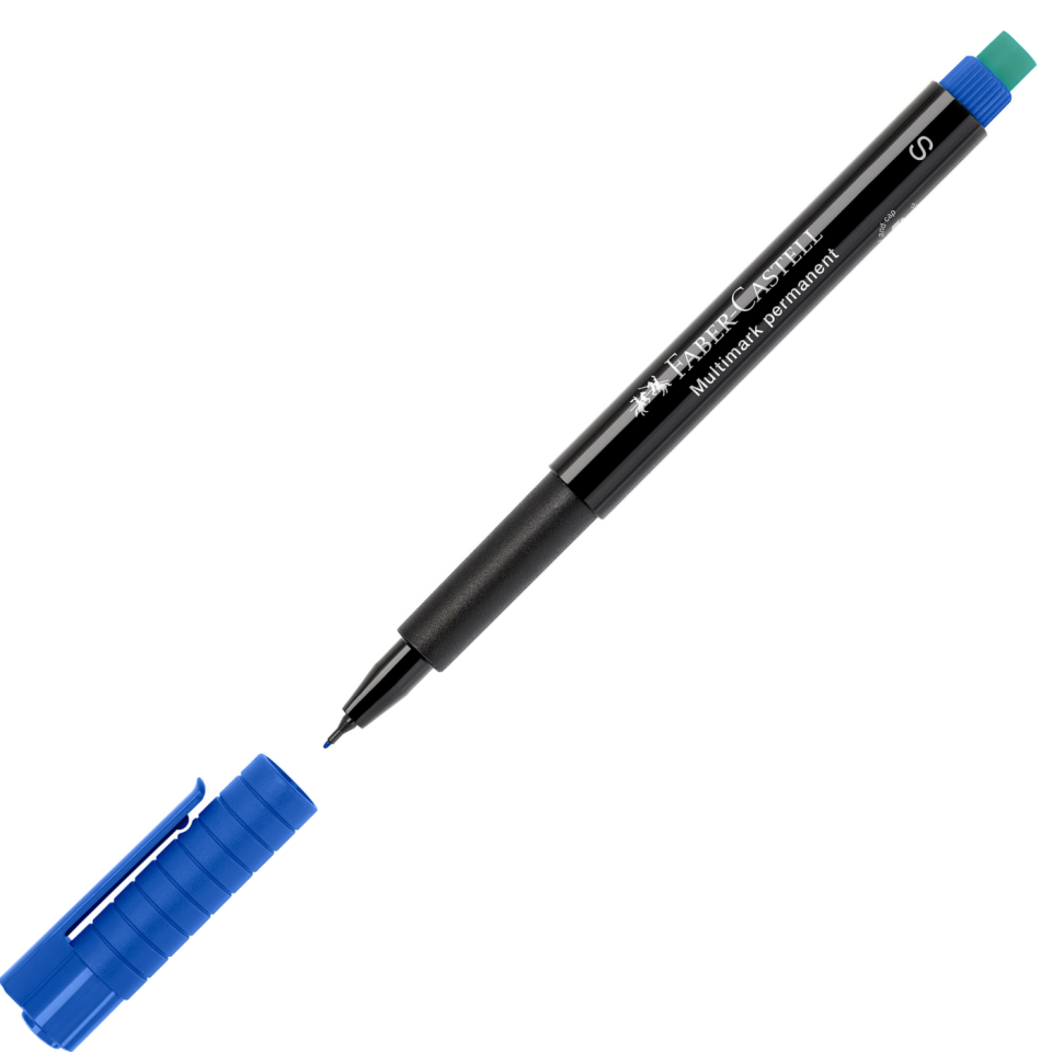 Faber Castell Asetat Kalemi S Mavi 152351
