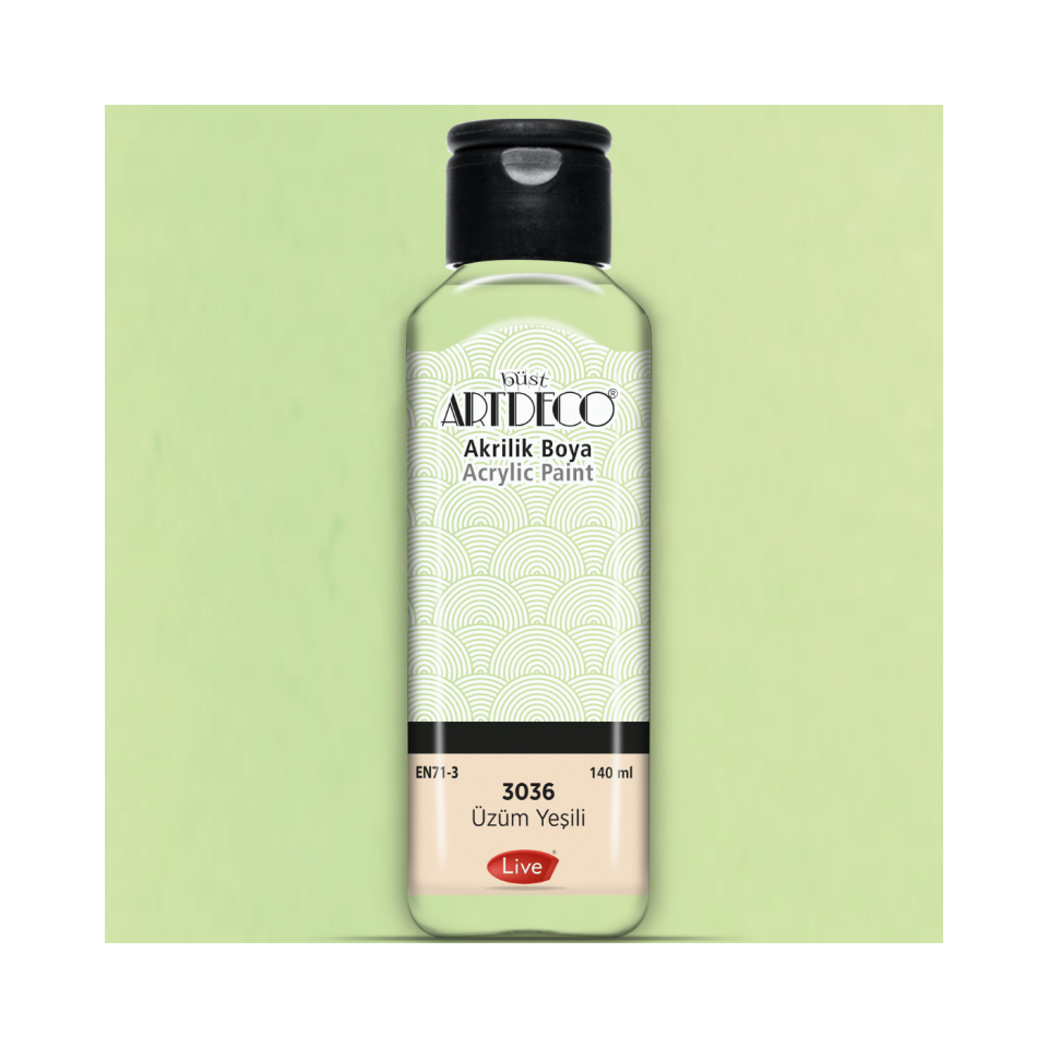 Artdeco 070R-3036 Akrilik Boya 140 ml Yeşil Üzüm