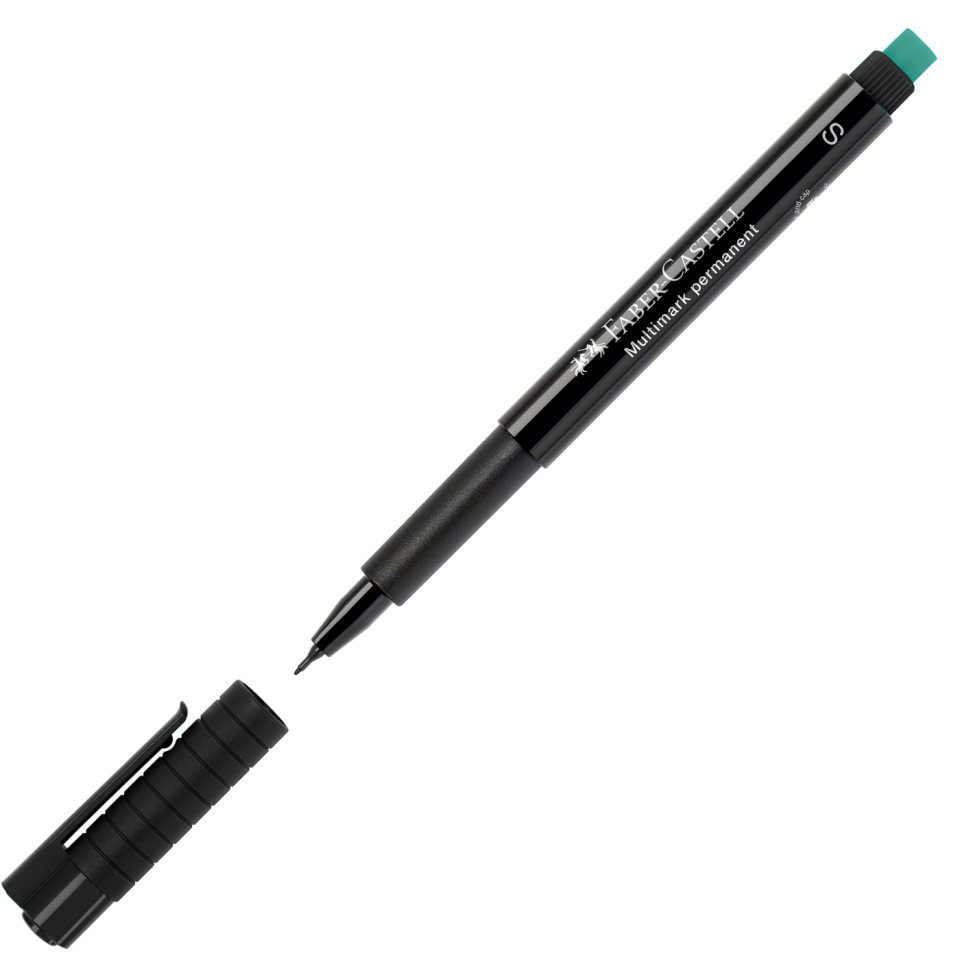 Faber Castell Asetat Kalemi S Siyah 152399