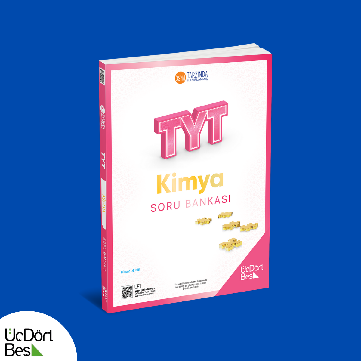 Üçdörtbeş TYT Kimya Soru Bankası- Güncel Baskı