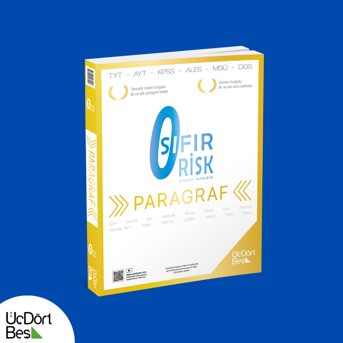 Üçdörtbeş Paragraf Sıfır Risk - Güncel Baskı