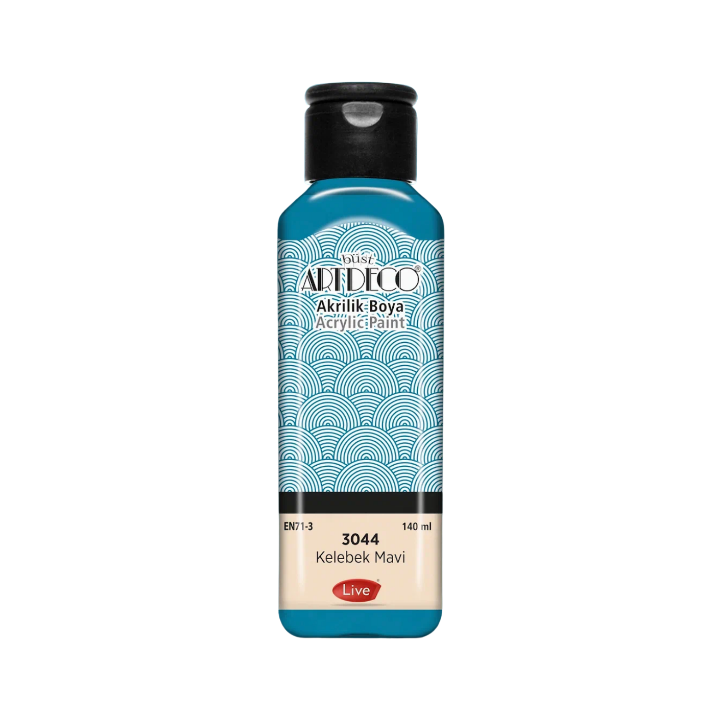Artdeco 070R-3044 Akrilik Boya 140 ml Kelebek Mavİ