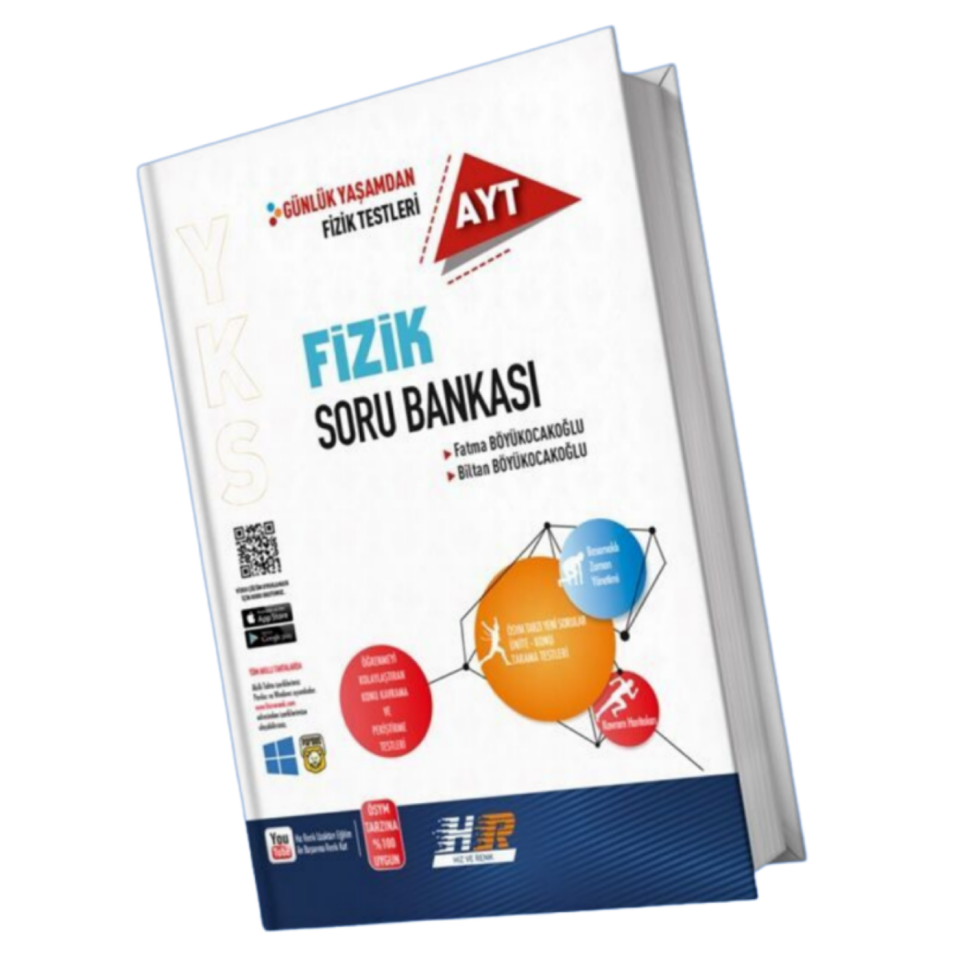 Hız ve Renk Yayınları AYT Fizik Soru Bankası