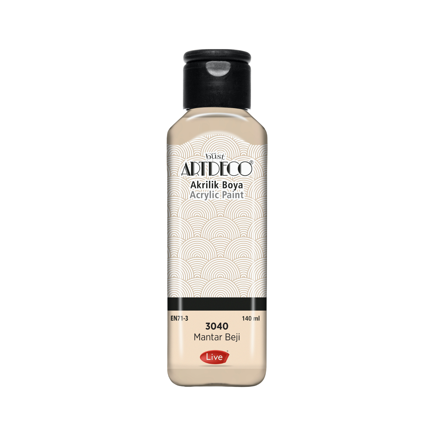 Artdeco 070R-3040 Akrilik Boya 140 ml Mantar Bej