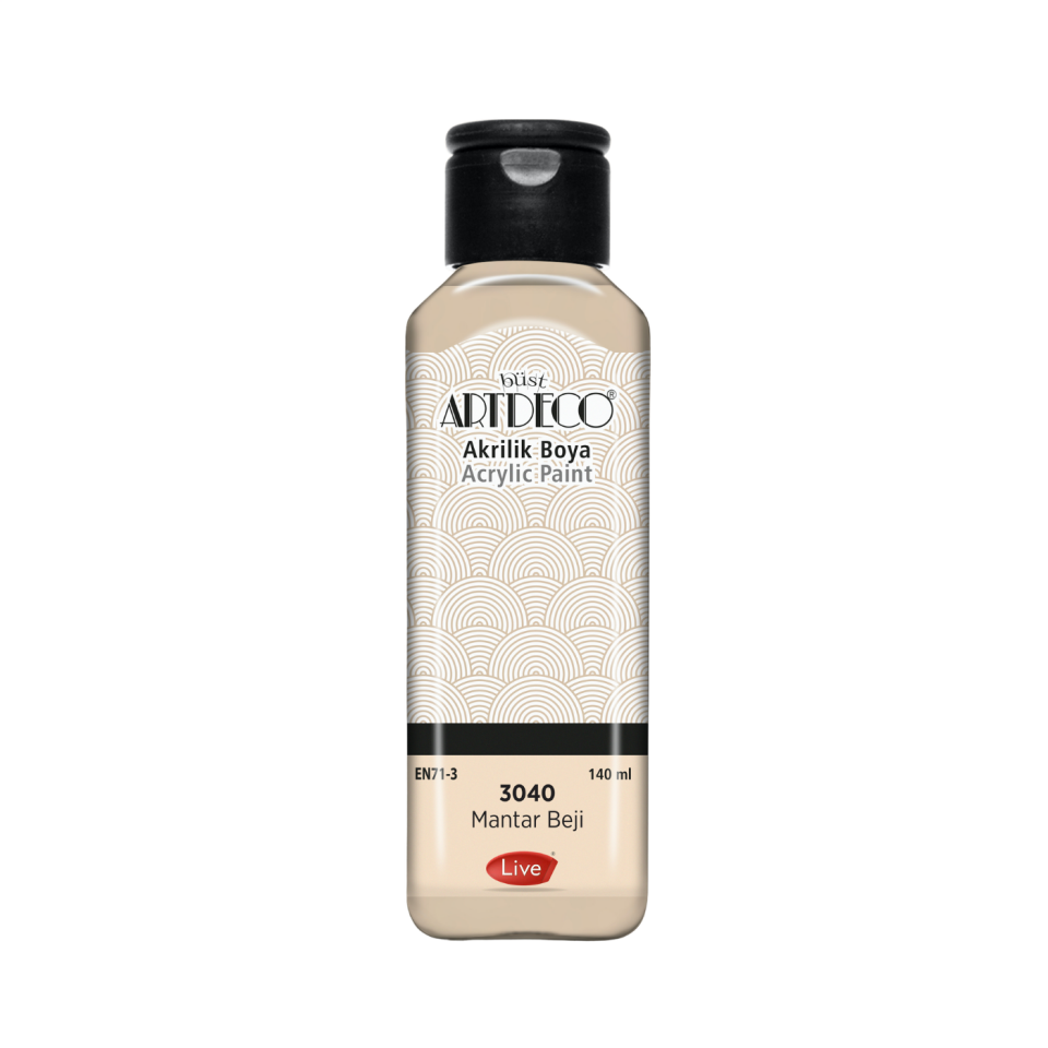 Artdeco 070R-3040 Akrilik Boya 140 ml Mantar Bej