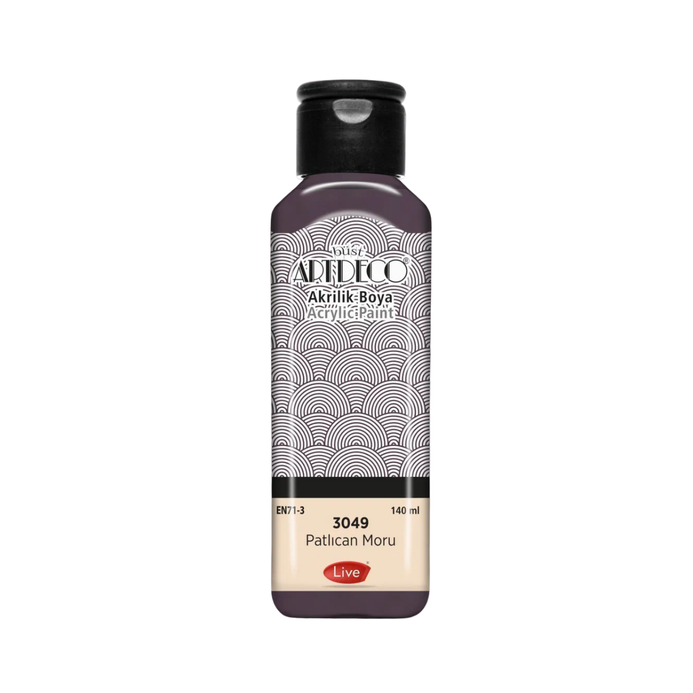 Artdeco 070R-3049 Akrılık Boya 140Ml Patlıcan Mor