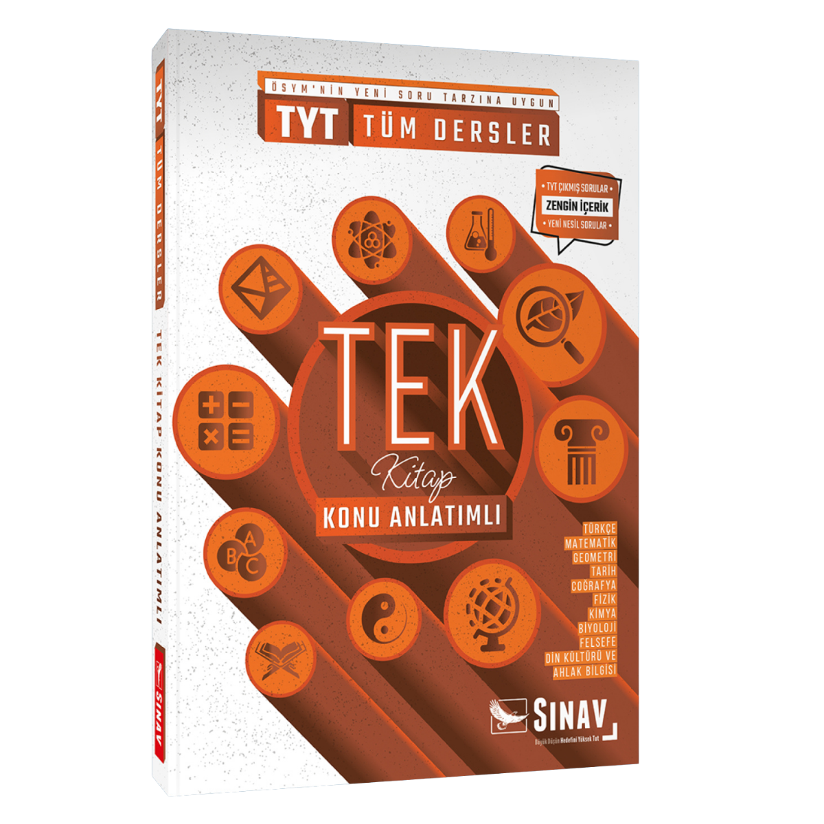 Sınav Yayınları TYT Tüm Dersler Konu Anlatımlı Tek Kitap