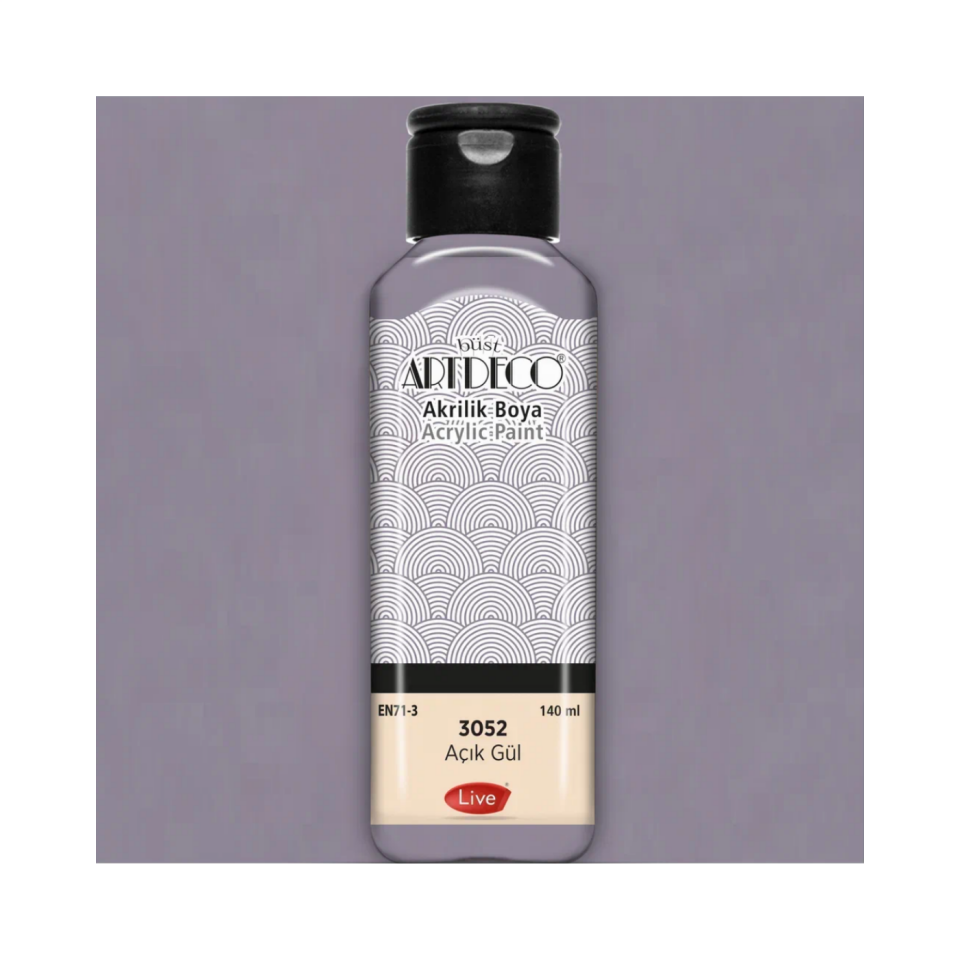 Artdeco 070R-3052 Akrilik Boya 140 ml Açık Gül
