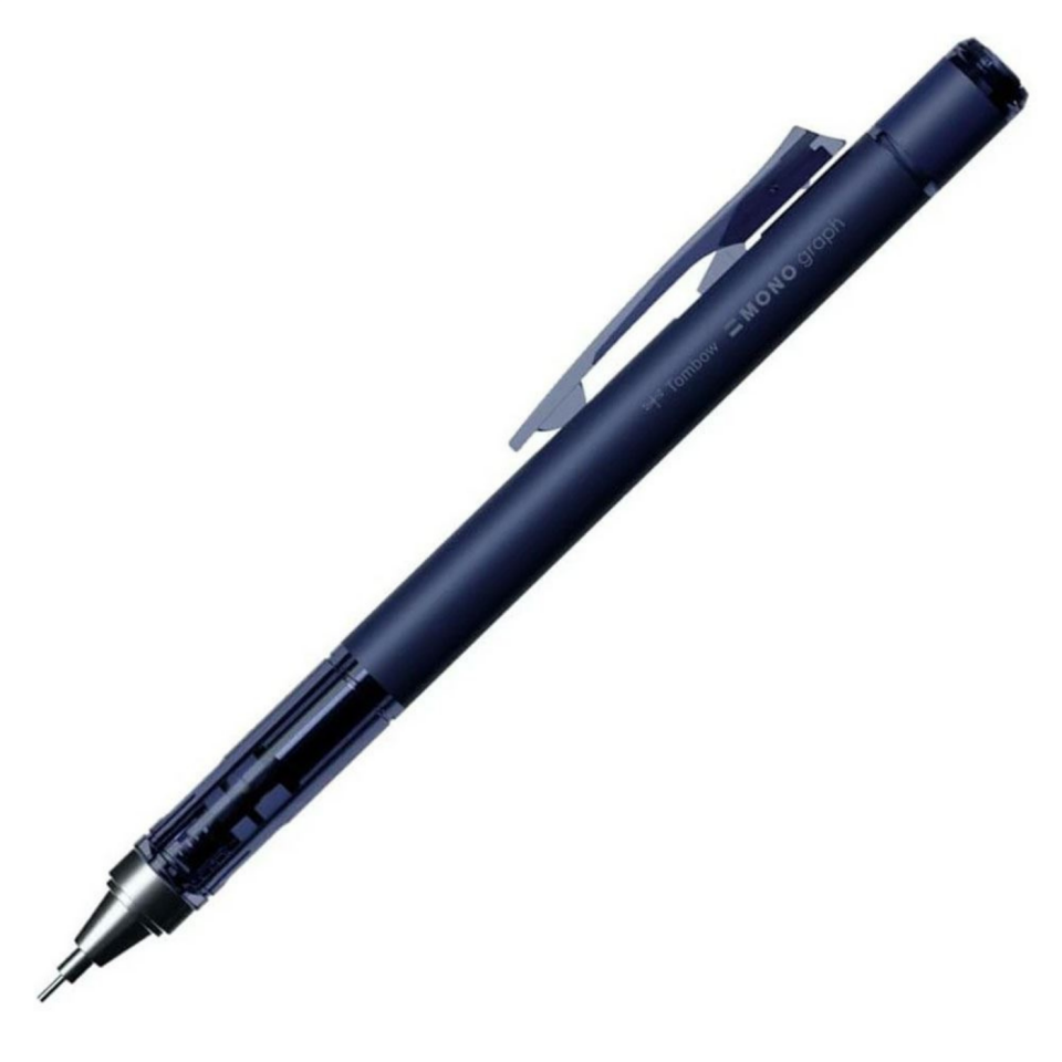 Tombow 141 Mono Graph Neutral Versatil Kurşun Kalem 0.5mm Mat Lacivert