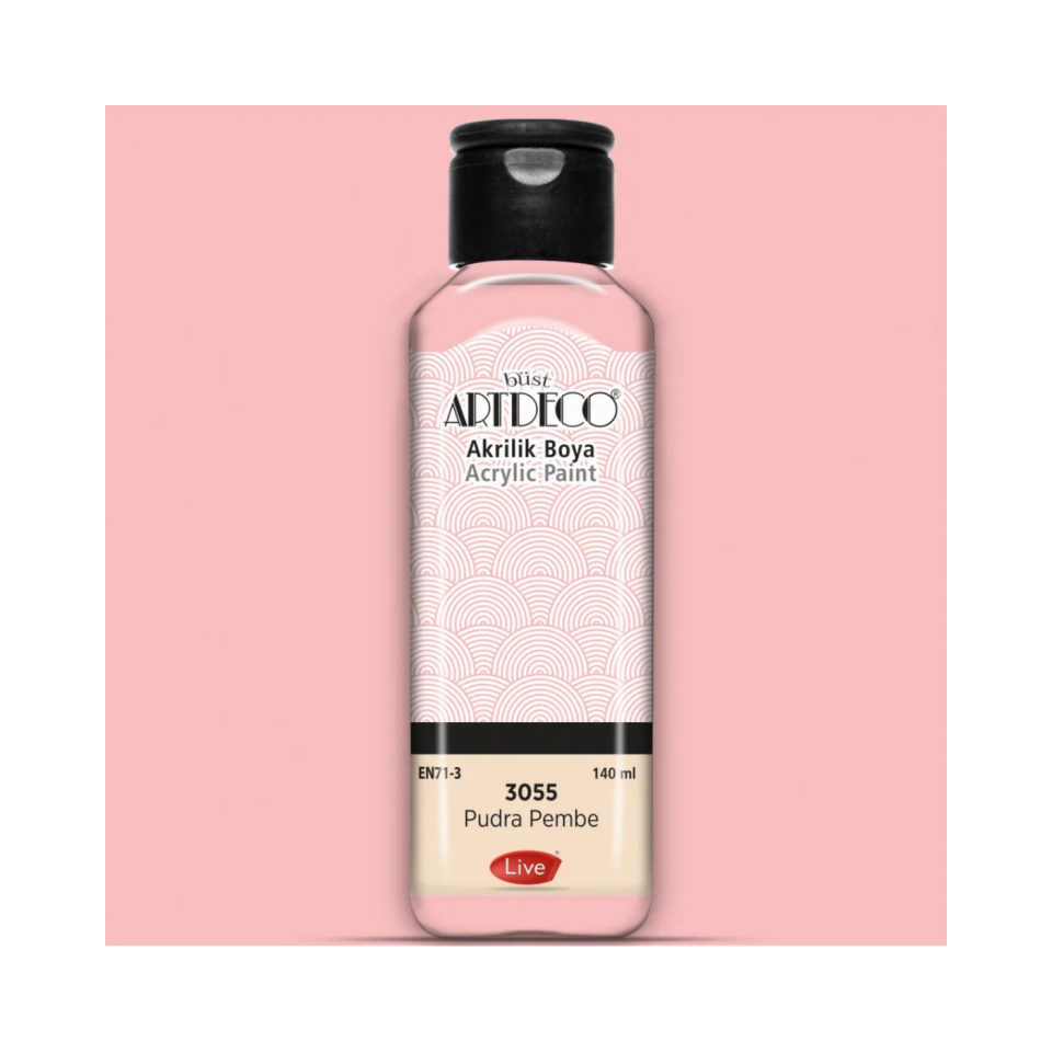 Artdeco 070R-3055 Akrilik Boya 140 ml Pudra Pembe