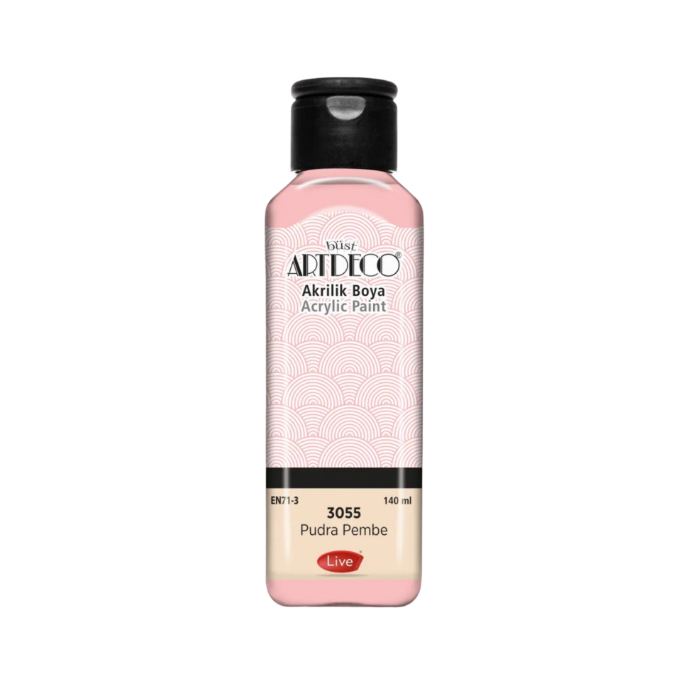 Artdeco 070R-3055 Akrilik Boya 140 ml Pudra Pembe