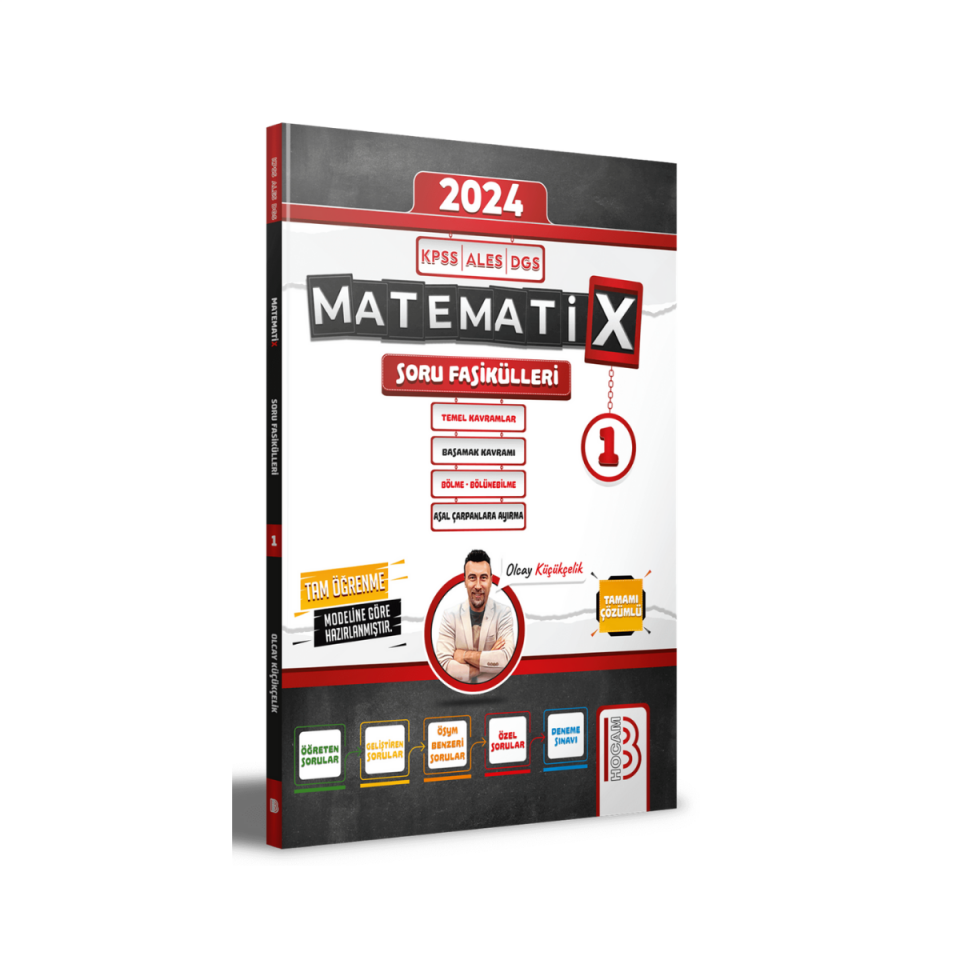2024 KPSS ALES DGS Matematix Soru Fasikülleri-1 Benim Hocam Yayınları