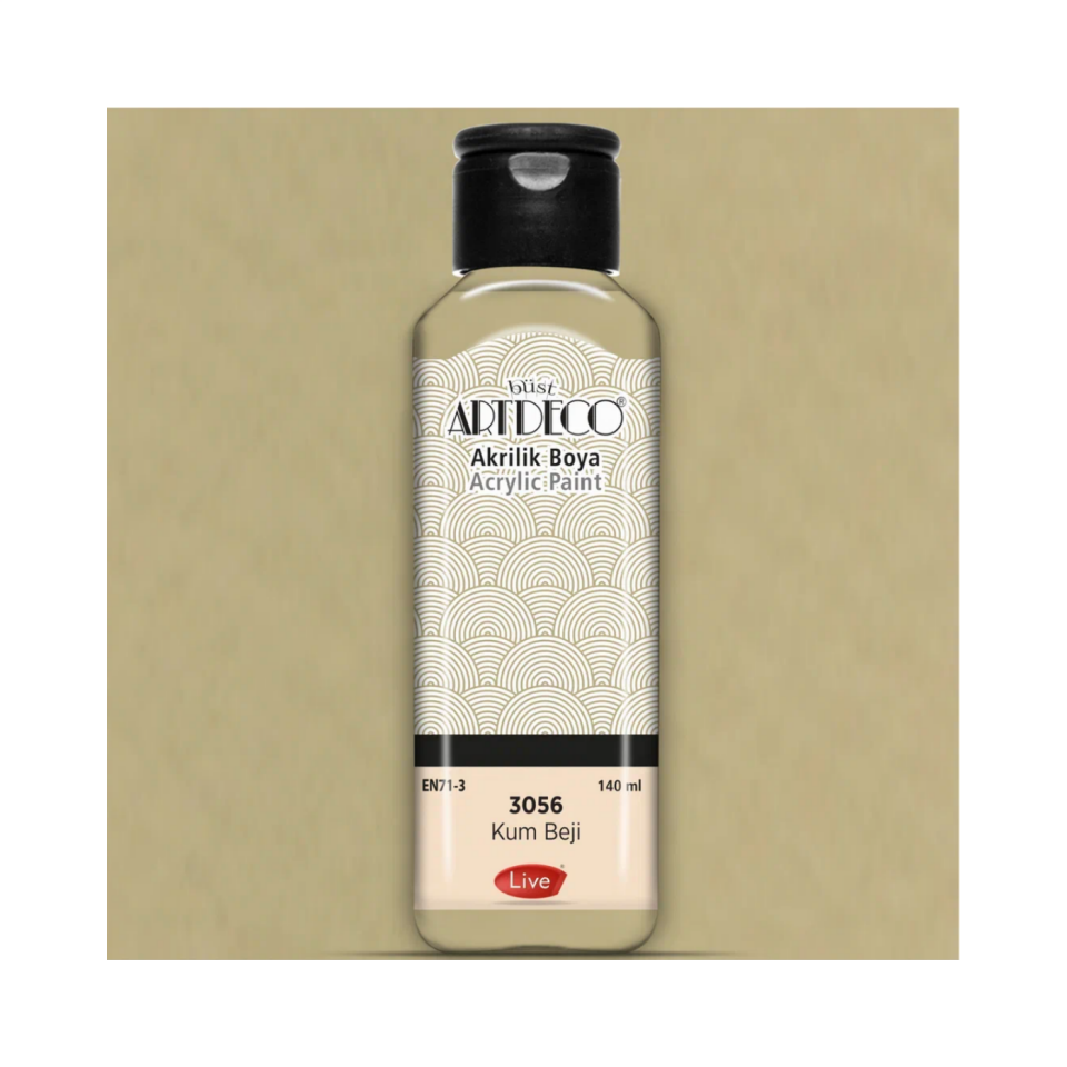 Artdeco 070R-3056 Akrilik Boya 140 ml Kum Beji