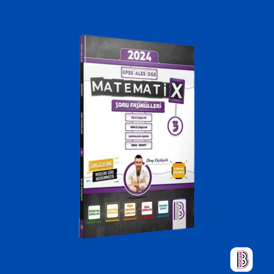 2024 KPSS ALES DGS Matematix Soru Fasikülleri-3
