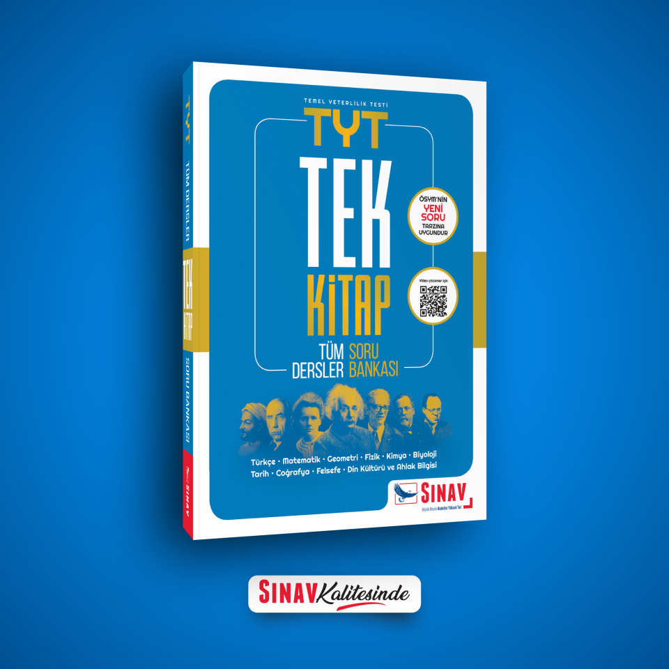 Sınav Yayınları TYT Tüm Dersler Soru Bankası Tek Kitap