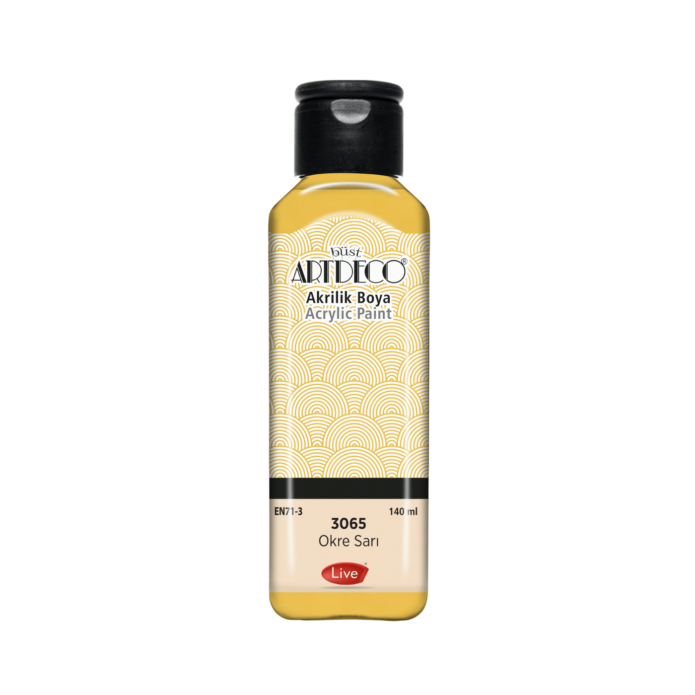 Artdeco 070R-3065 Akrilik Boya 140 ml Okre Sarı