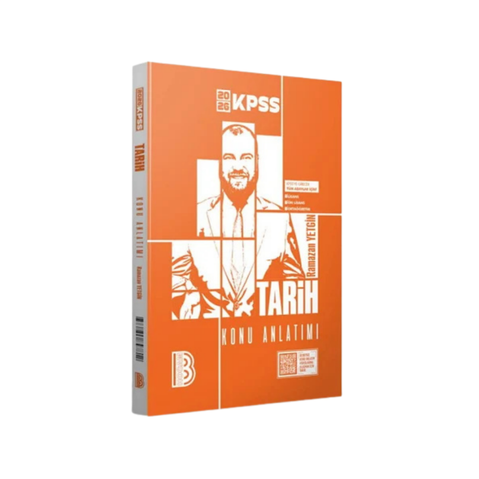 2026 KPSS Tarih Konu Anlatımı Benim Hocam Yayınları