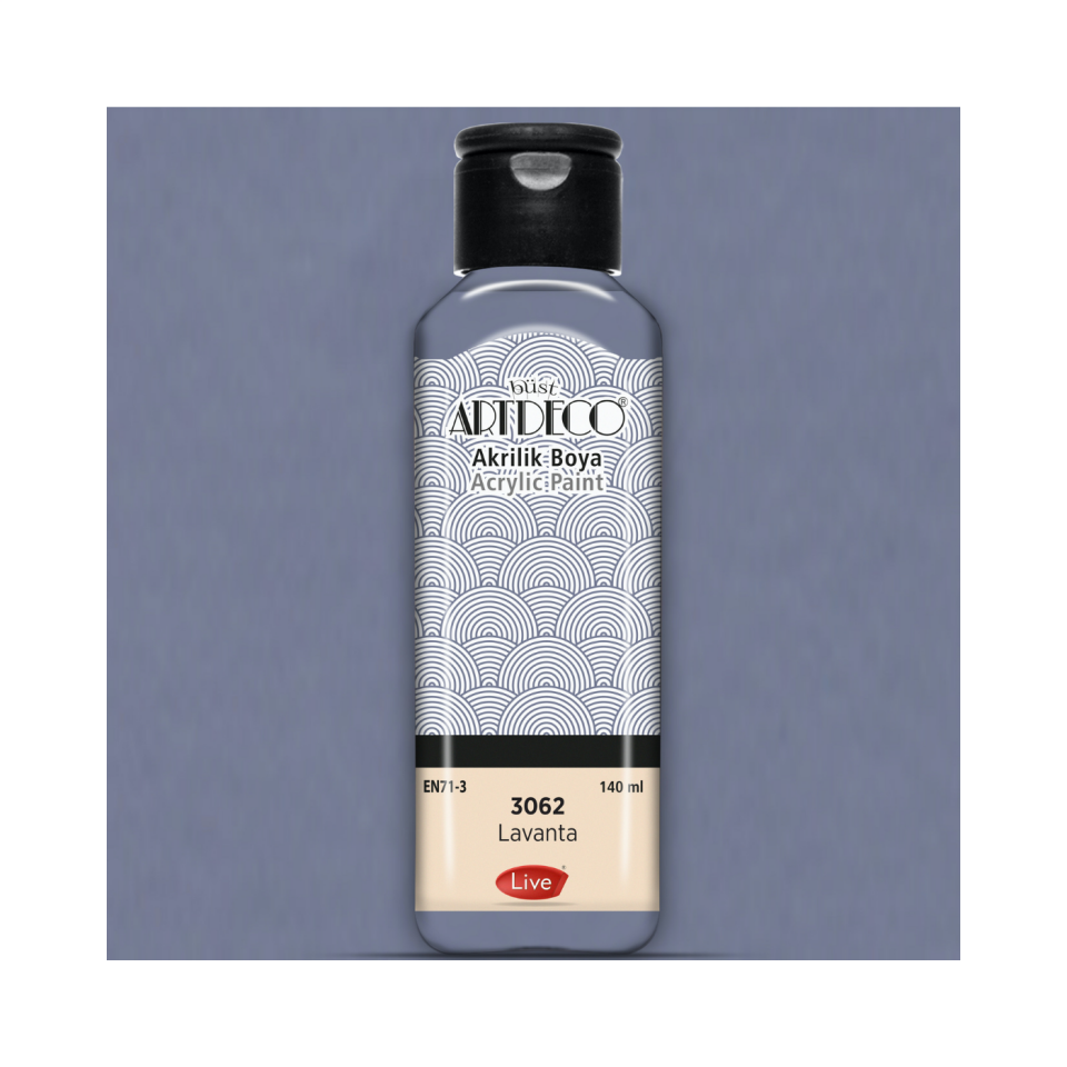 Artdeco 070R-3062 Akrilik Boya 140 ml Lavanta