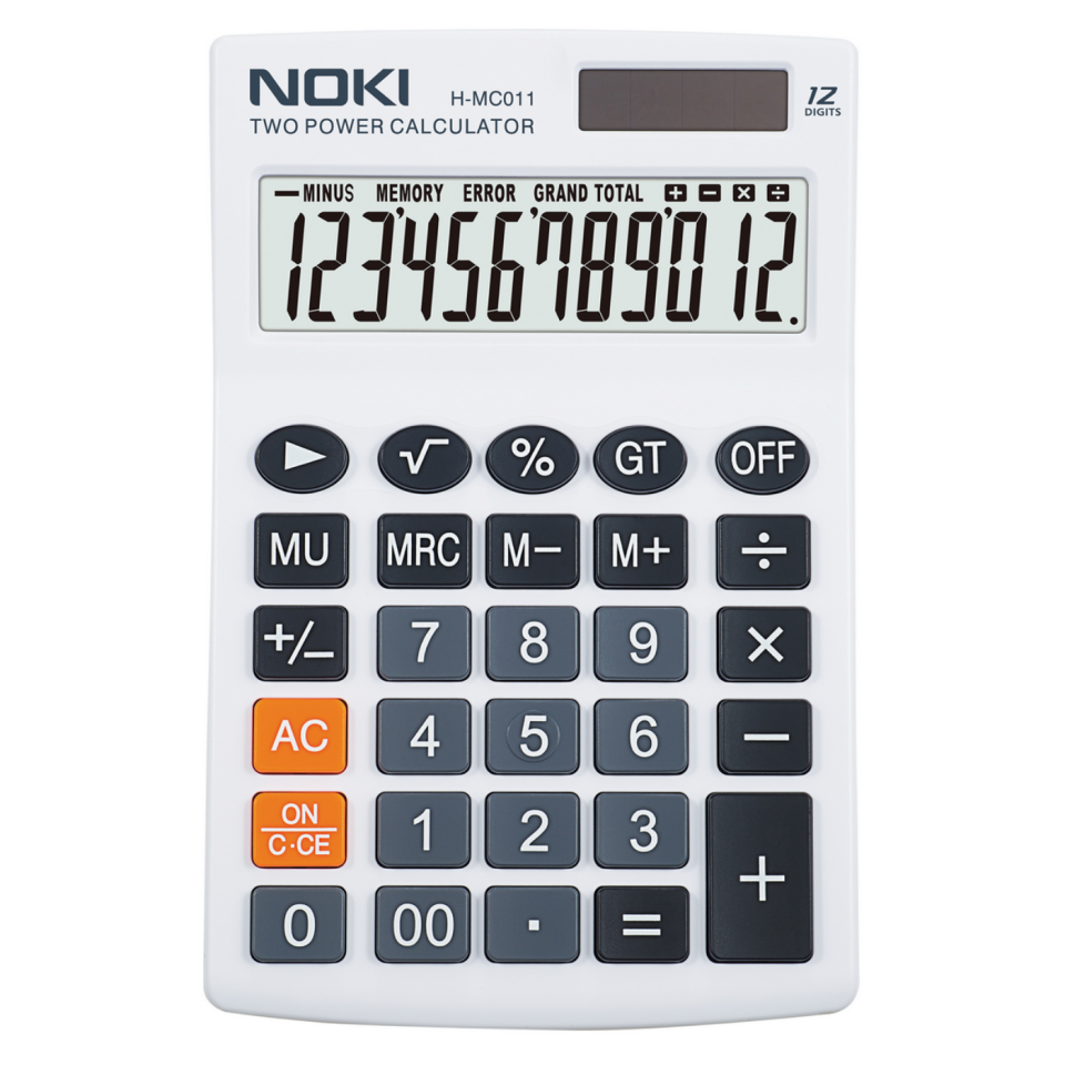 Noki Hesap Makinası Beyaz H-MC011