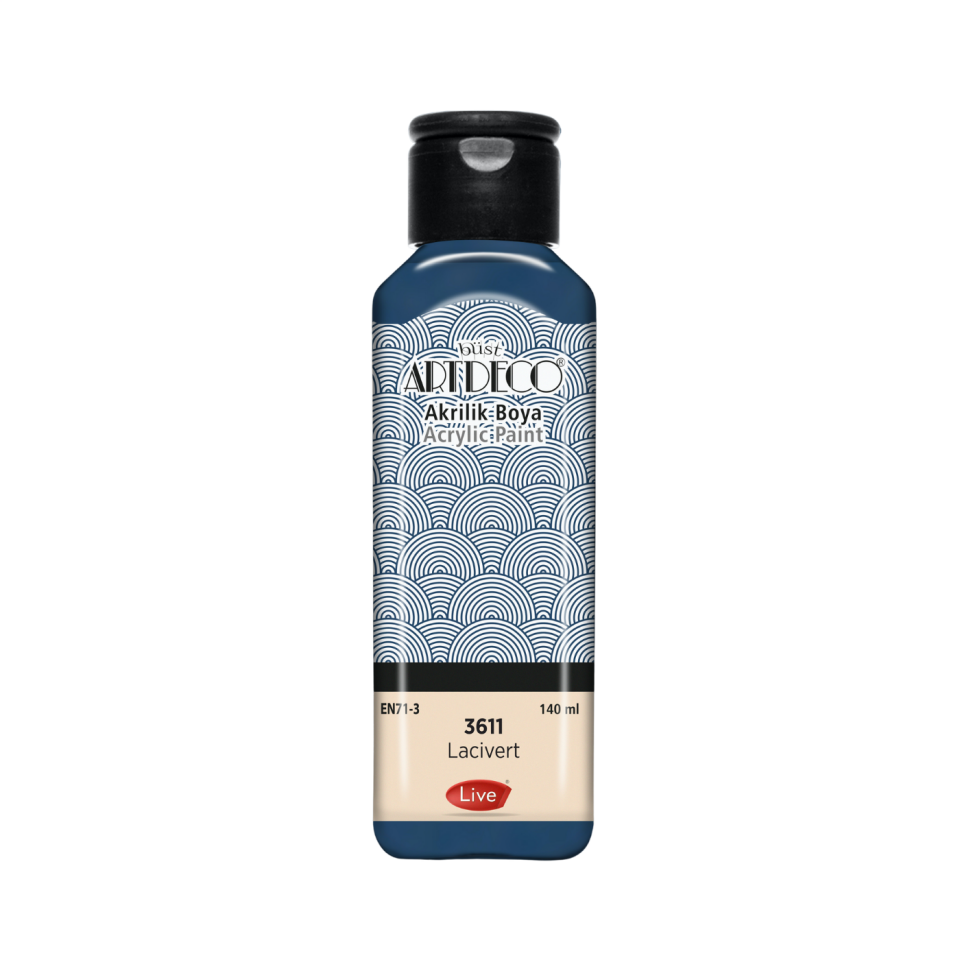 Artdeco 070R-3611 Akrilik Boya 140 ml Lacivert