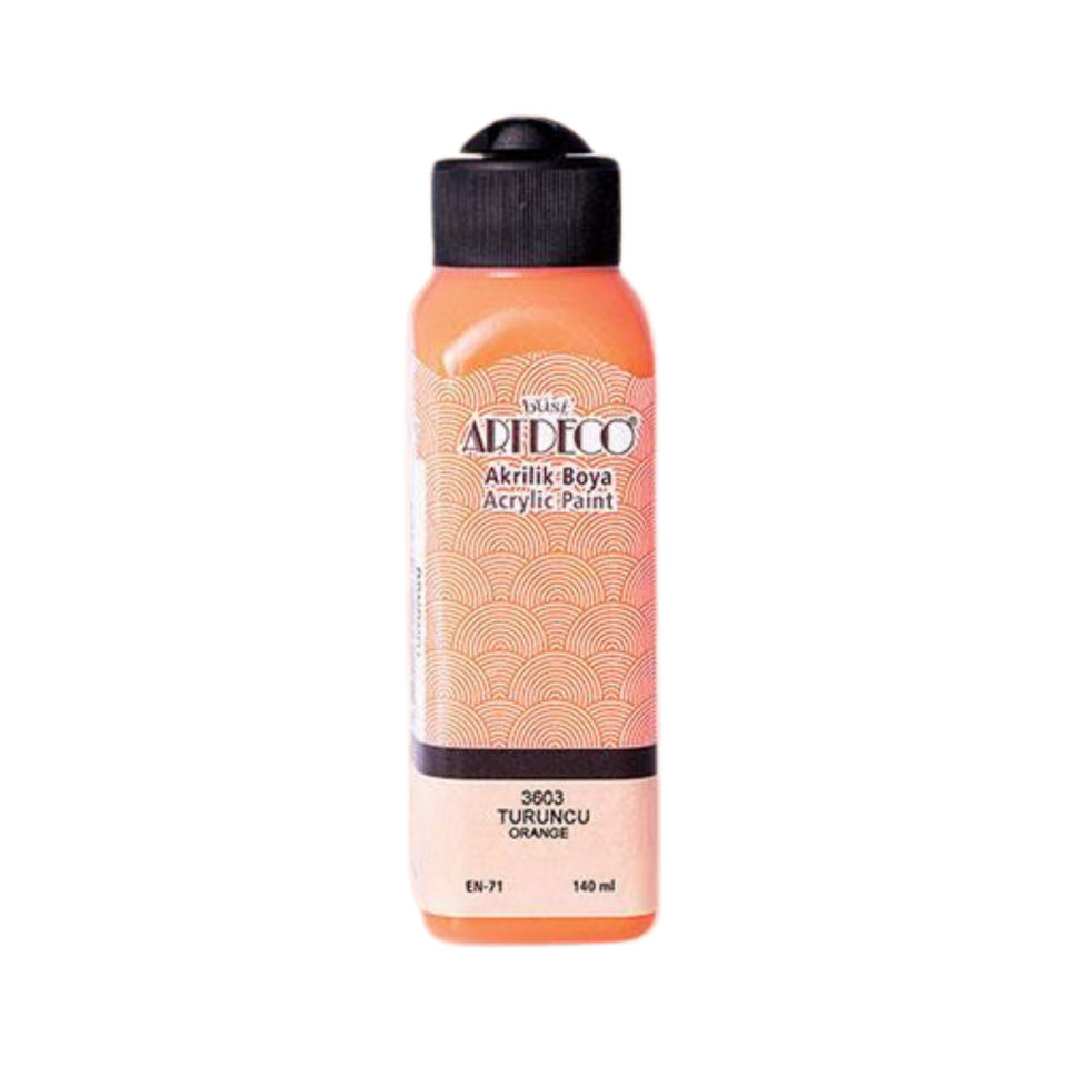 Artdeco 070R-3603 Akrilik Boya 140 ml Turuncu