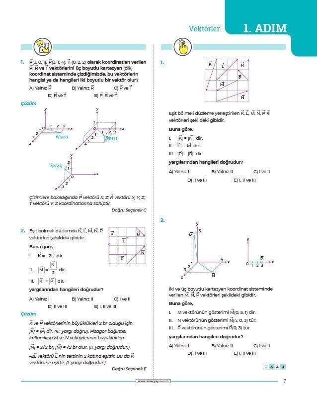 Sınav Yayınları AYT Fizik 24 Adımda Konu Anlatımlı Soru Bankası