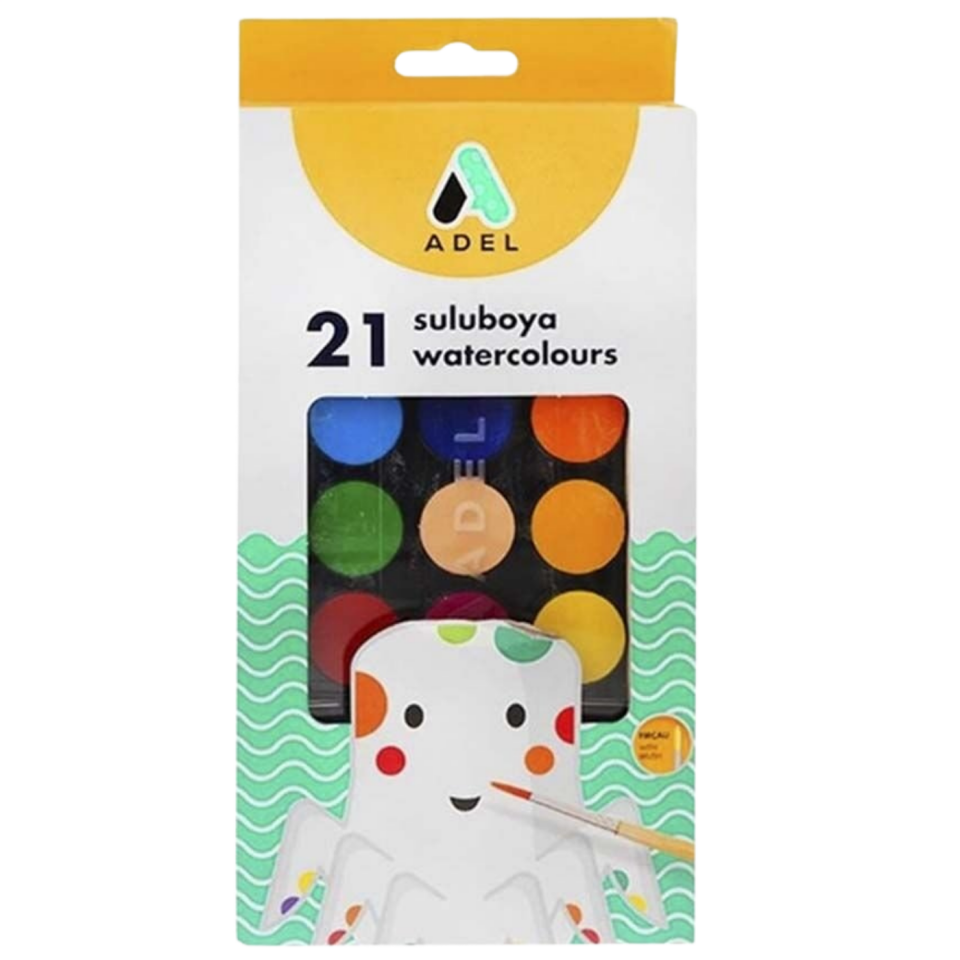 Adel Suluboya 21 Renk Büyük Boy 931001