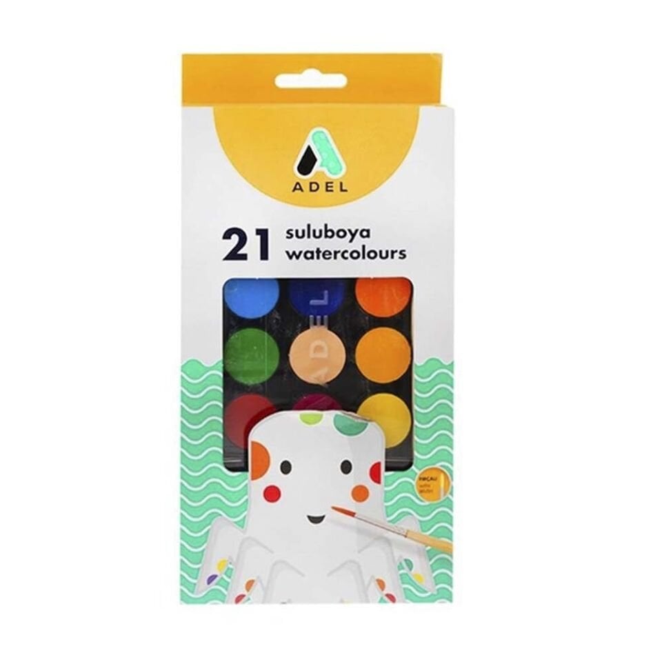 Adel Suluboya 21 Renk Büyük Boy 931001